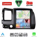 LENOVO SSW 10988_CPA TESLA STYLE for HONDA CIVIC 4D mod. 2006-2012 - Image 2