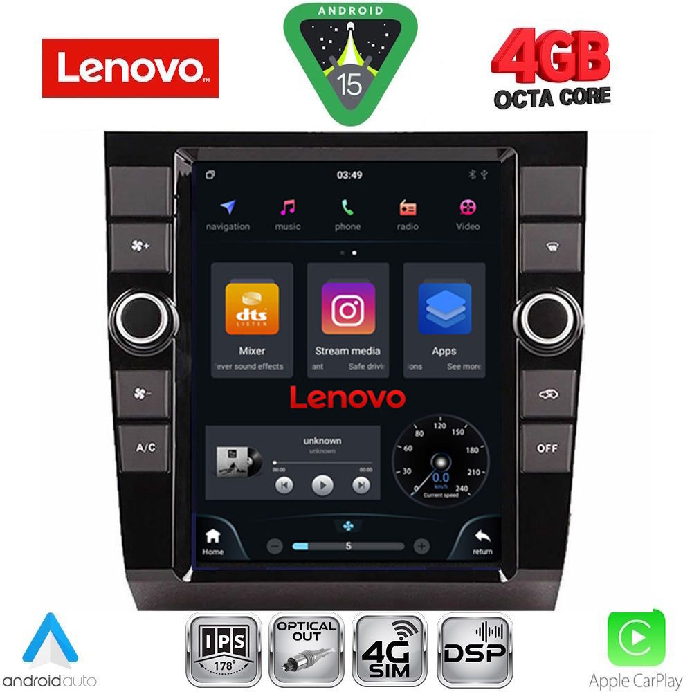 SSX9904_15 LENOVO SSX 9904_CPA TESLA STYLE for AUDI A4 mod. 2002-2008 - Image 1