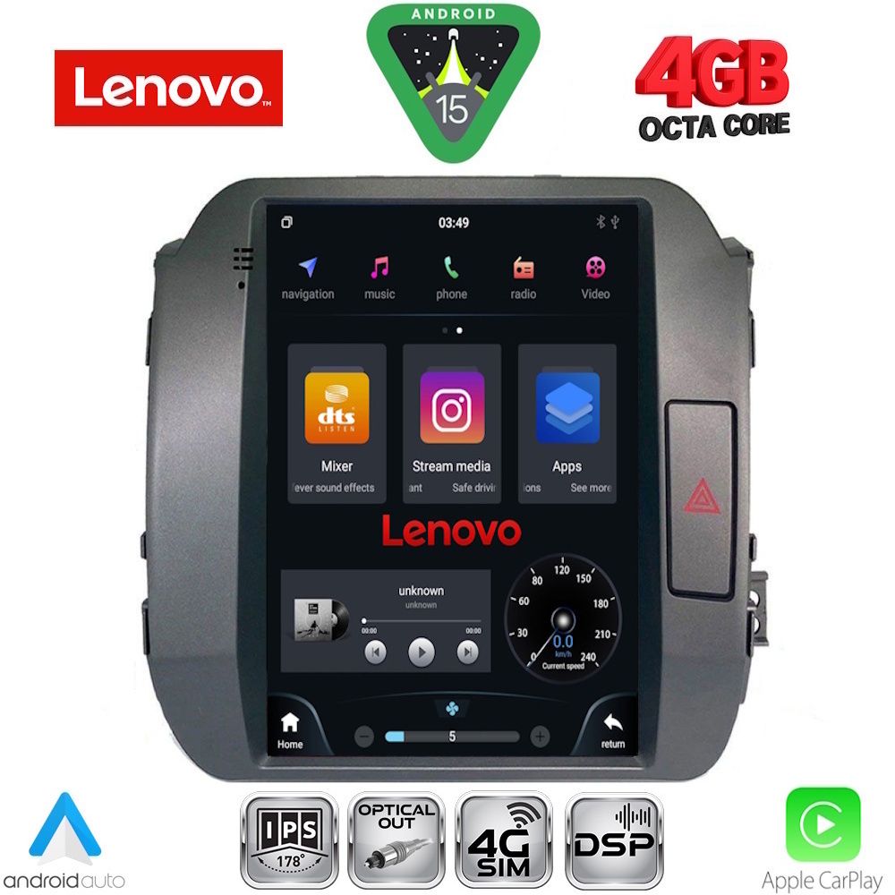 SSX9927_15 LENOVO SSX 9927_CPA TESLA STYLE for KIA SPORTAGE mod. 2010-2015 - Image 1
