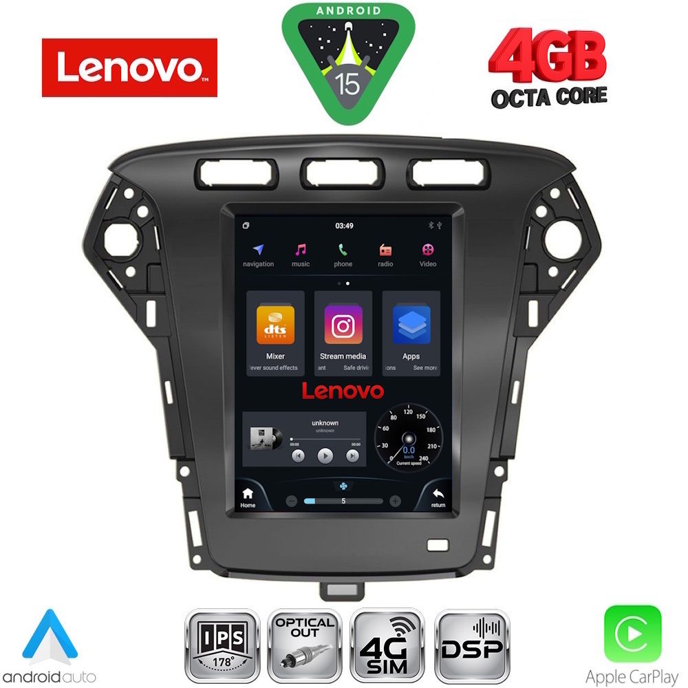 SSX9958_15 LENOVO SSX 9958_CPA TESLA STYLE for FORD MONDEO mod. 2010-2013 - Image 1