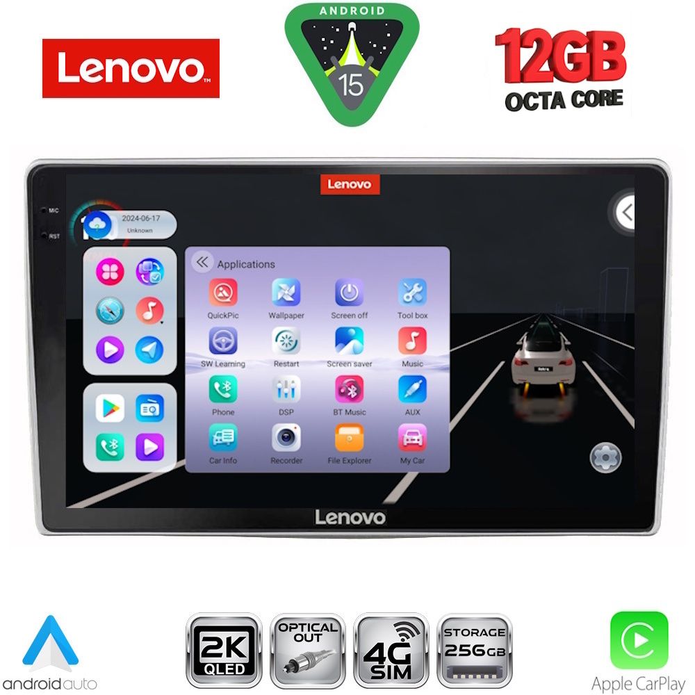 SSZ12028_15 LENOVO SSZ 12028_CPA (9inc) MULTIMEDIA TABLET for ALFA ROMEO MITO mod. 2008-2018 - Image 1