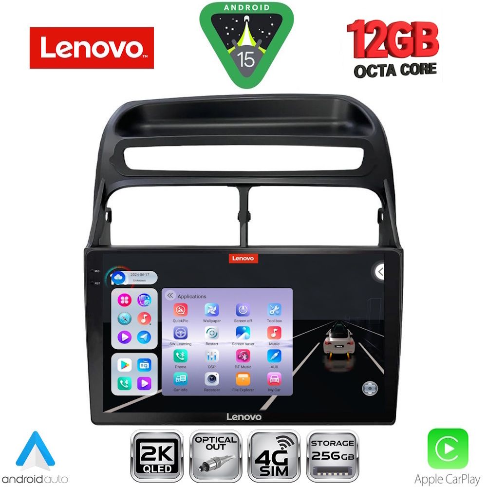 SSZ12129_15 LENOVO SSZ 12129_CPA (9inc) MULTIMEDIA TABLET for FIAT LINEA mod. 2007-2011 - Image 1