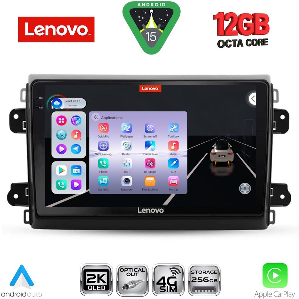 SSZ12143_15 LENOVO SSZ 12143_CPA (9inc) MULTIMEDIA TABLET for FIAT DUCATO mod. 2021-2026 - Image 1