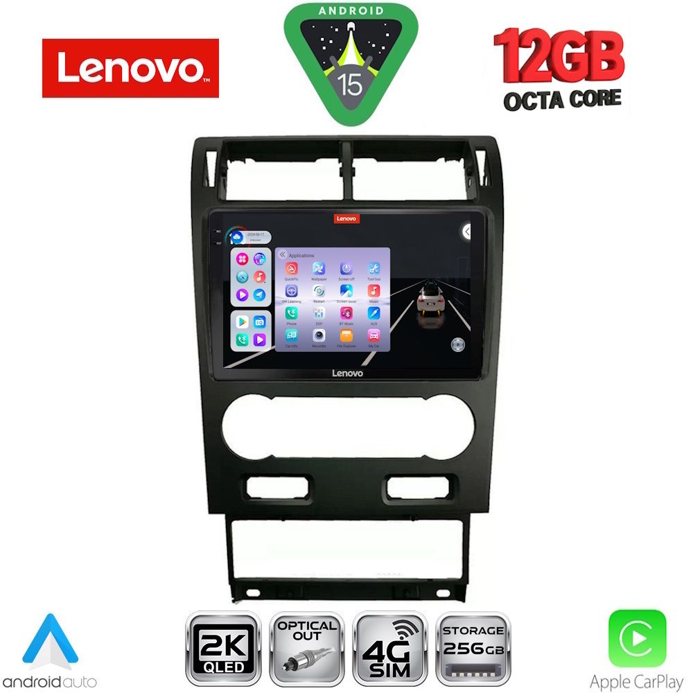 SSZ12161_15 LENOVO SSZ 12161A_CPA (9inc) MULTIMEDIA TABLET for FORD MONDEO mod. 2003-2006 - Image 1