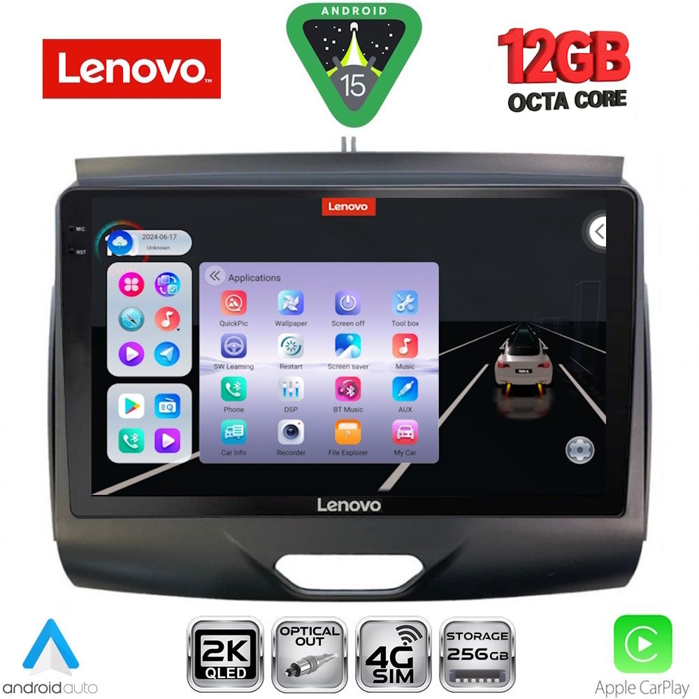 SSZ12172_15_ LENOVO SSZ 12172B_CPA (9inc) MULTIMEDIA TABLET for FORD RANGER mod. 2015-2018 - Image 1