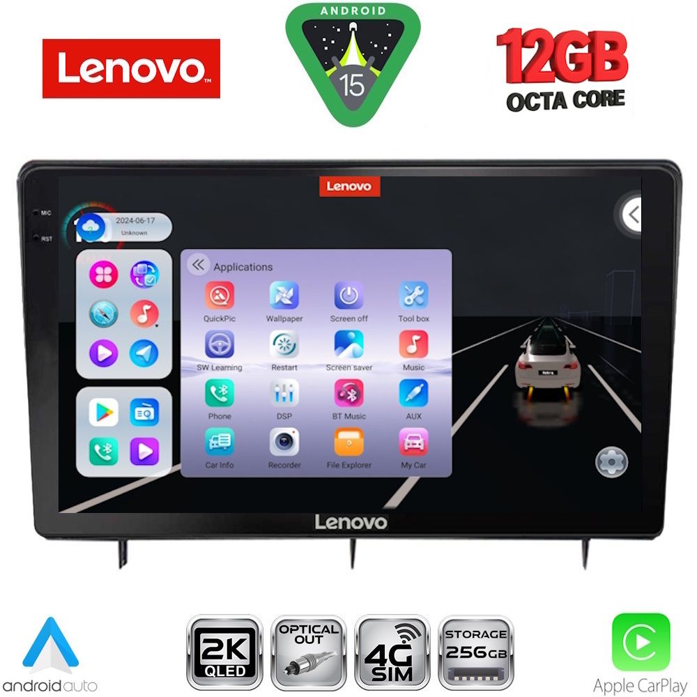 SSZ12192_15 LENOVO SSZ 12192_CPA (10inc) MULTIMEDIA TABLET for HONDA CIVIC mod. 2022-2026 - Image 1