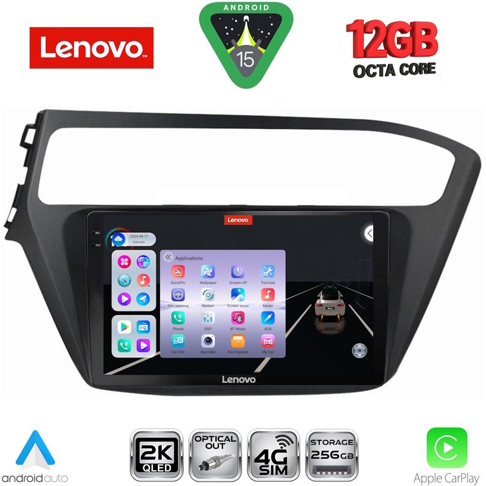 SSZ12230_15 LENOVO SSZ 12230_CPA (9inc) MULTIMEDIA TABLET for HYUNDAI i20 mod. 2018-2021 - Image 1