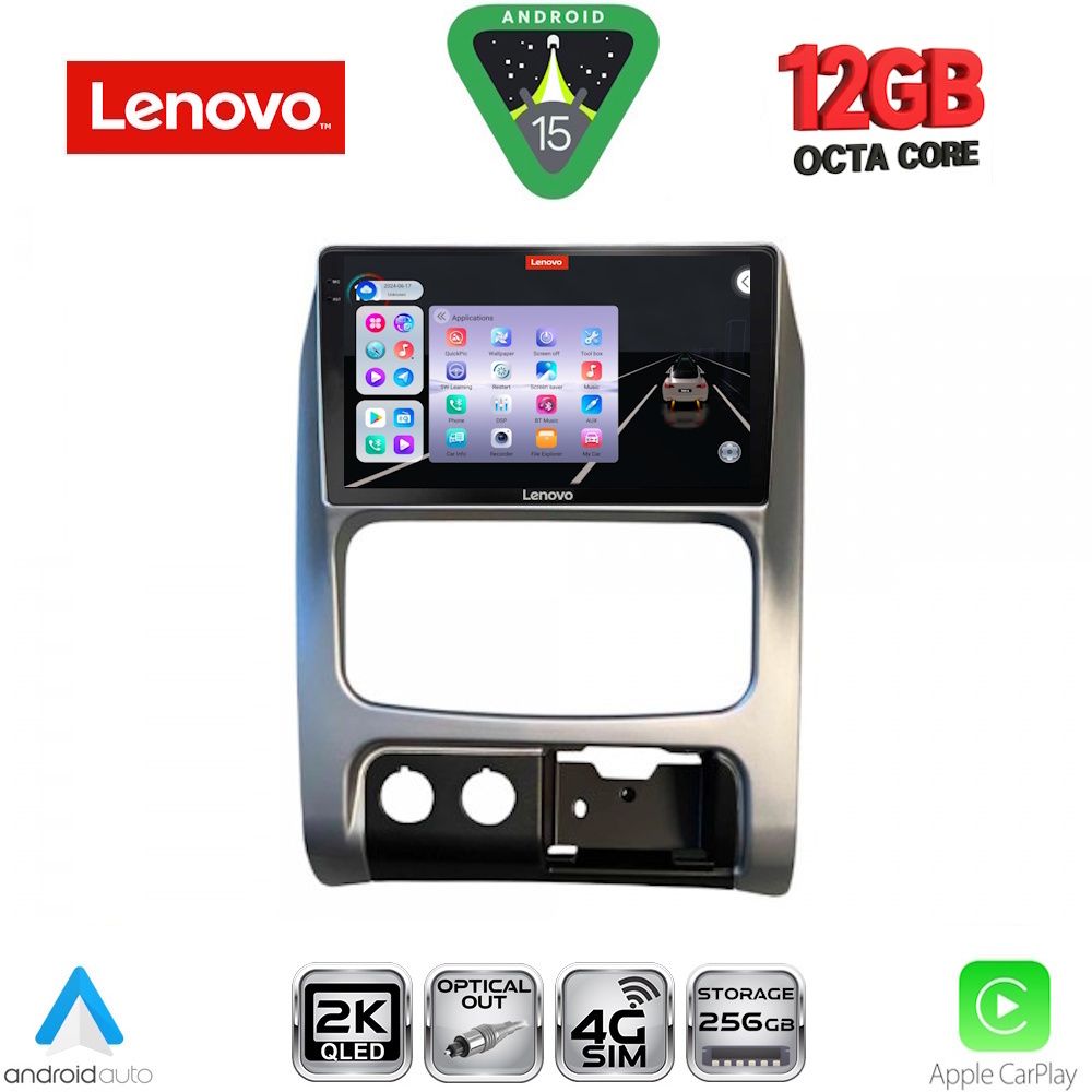 SSZ12269_15 LENOVO SSZ 12269_CPA (9inc) MULTIMEDIA TABLET for JEEP CHEROKEE – LIBERTY mod. 2002-2007 - Image 1