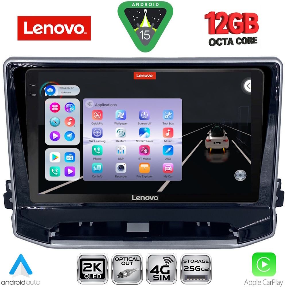 SSZ12279_15 LENOVO SSZ 12279_CPA (10inc) MULTIMEDIA TABLET for JEEP COMPASS mod. 2022-2026 - Image 1
