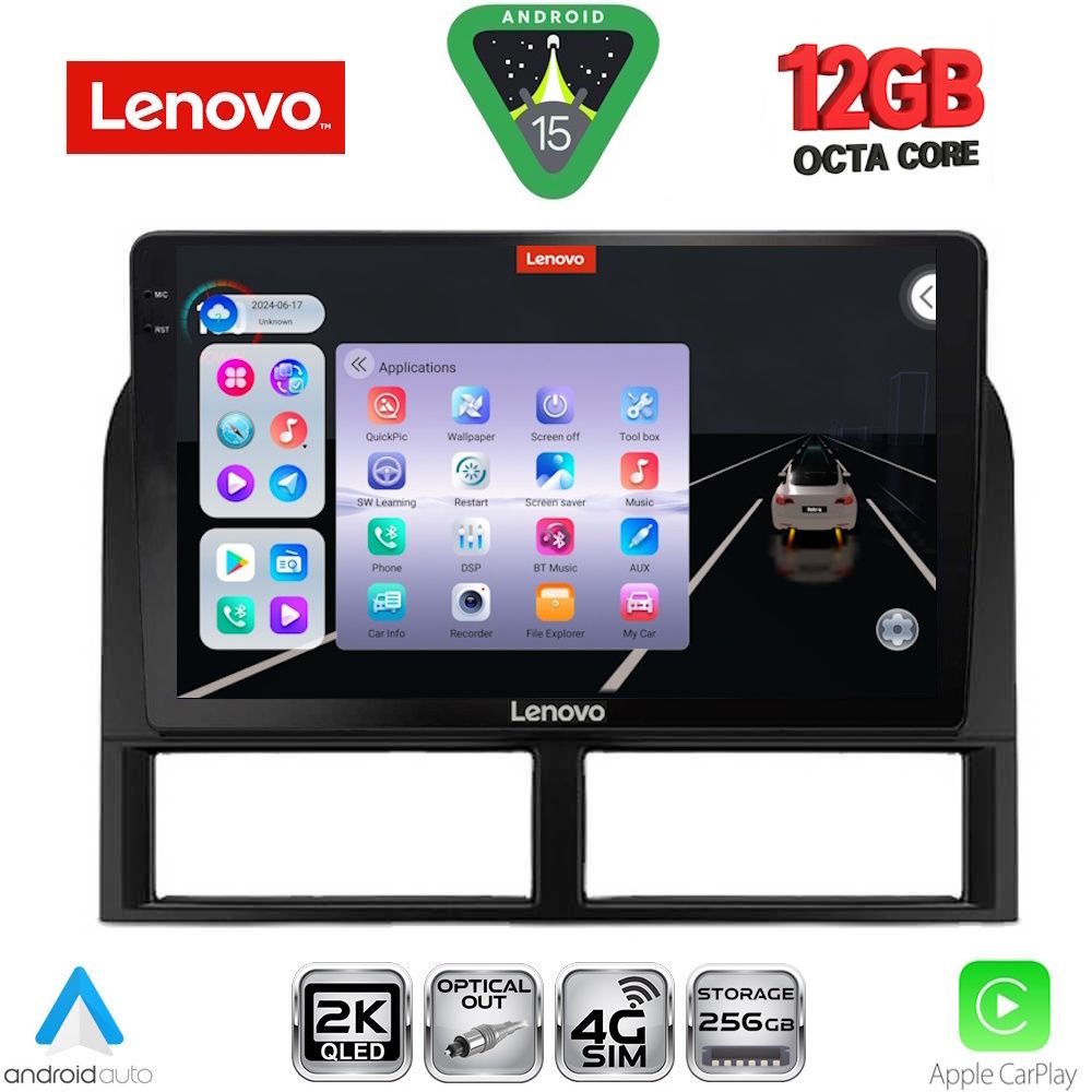 SSZ12280_15 LENOVO SSZ 12280_CPA (9inc) MULTIMEDIA TABLET for JEEP GRAND CHEROKEE mod. 1999-2004 - Image 1