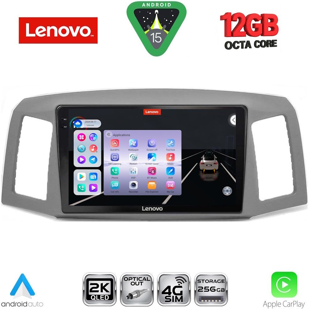 SSZ12281_15 LENOVO SSZ 12281_CPA (10inc) MULTIMEDIA TABLET for JEEP GRAND CHEROKEE mod. 2005-2007 - Image 1