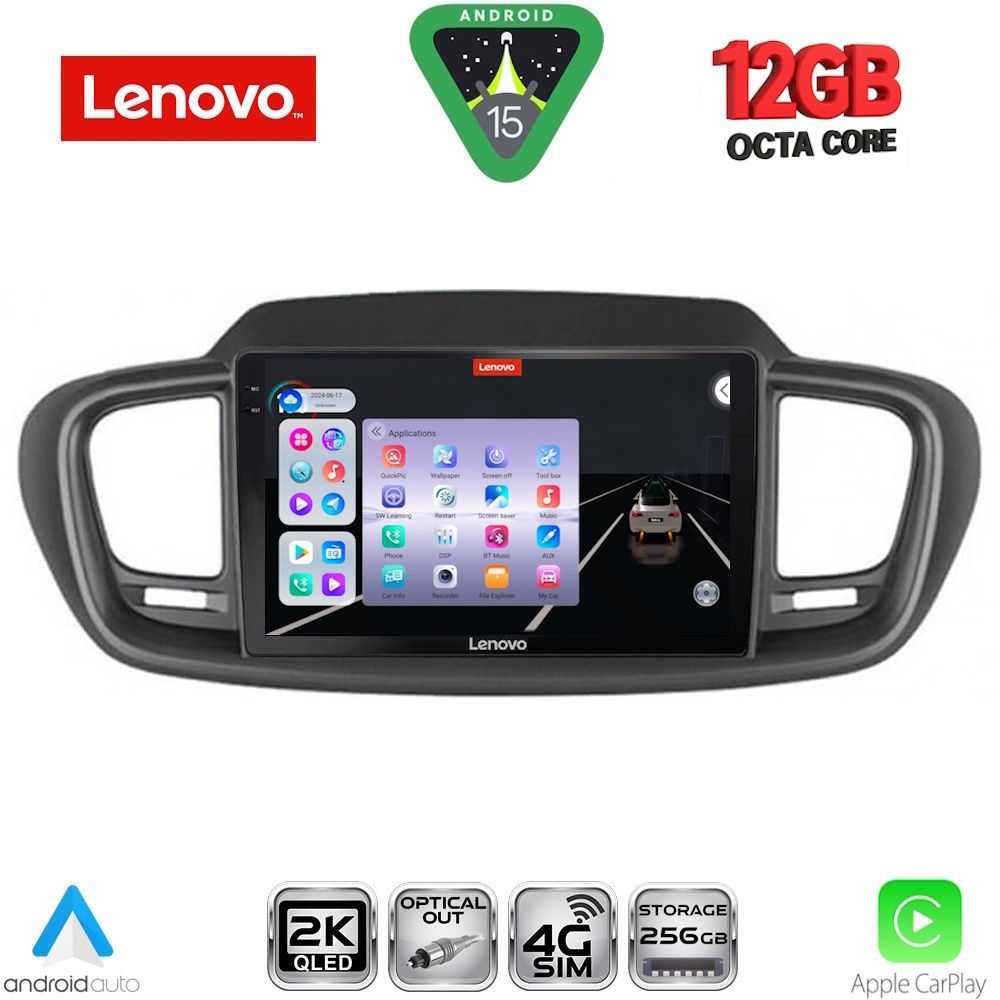 SSZ12319_15 LENOVO SSZ 12319_CPA (10inc) MULTIMEDIA TABLET for KIA SORENTO mod. 2014-2020 - Image 1
