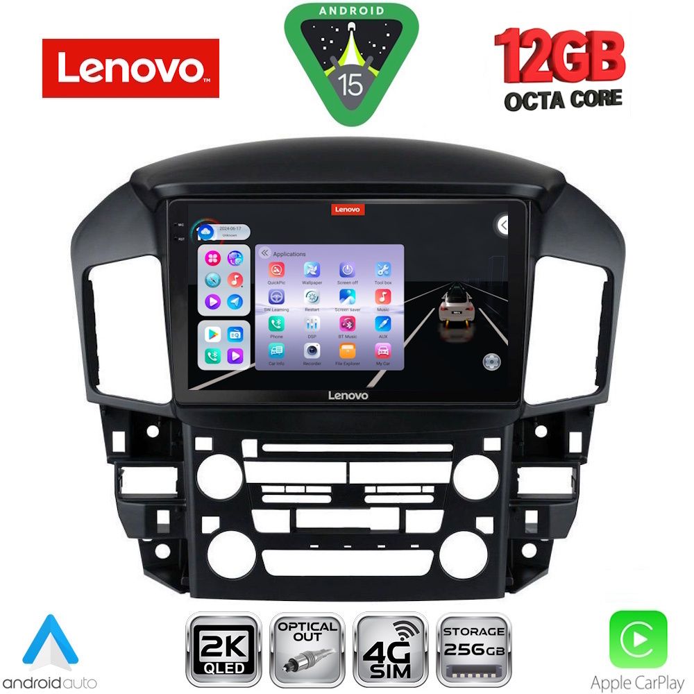 SSZ12344_15 LENOVO SSZ 12344_CPA (9inc) MULTIMEDIA TABLET for LEXUS RX 300 mod. 1998-2003 - Image 1