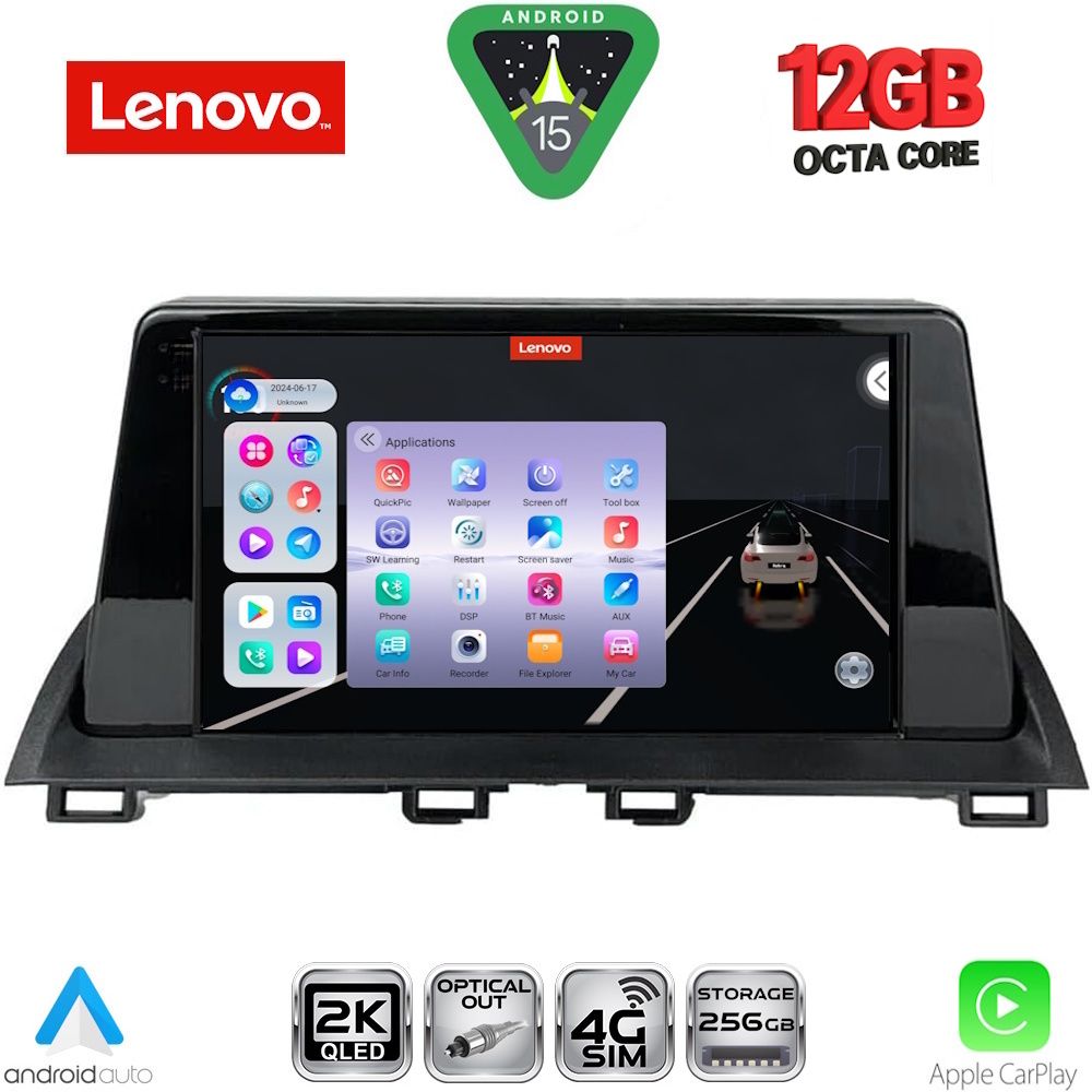 SSZ12367-15 LENOVO SSZ 12367_CPA (9inc) MULTIMEDIA TABLET for MAZDA 3 mod. 2014-2019 - Image 1