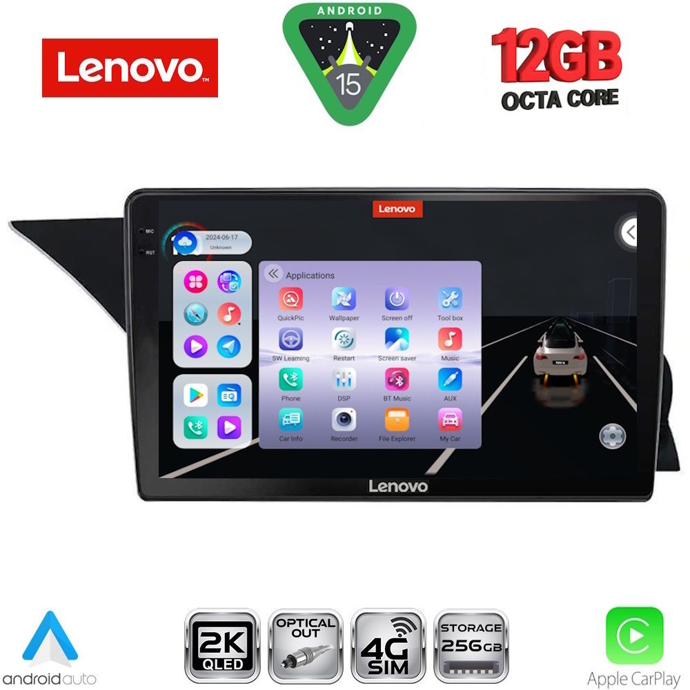 SSZ12411_15 LENOVO SSZ 12411_CPA (NTG 4.0) (9inc) MULTIMEDIA TABLET for MERCEDES GLK (X204) mod. 2008-2012 - Image 1