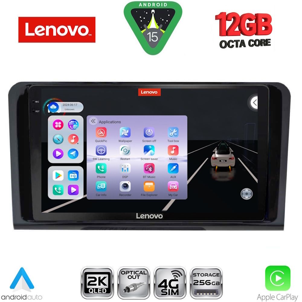SSZ12414_15 LENOVO SSZ 12414_CPA (9inc) MULTIMEDIA TABLET for MERCEDES ML (W164) – GL (X164) mod. 2005-2011 - Image 1