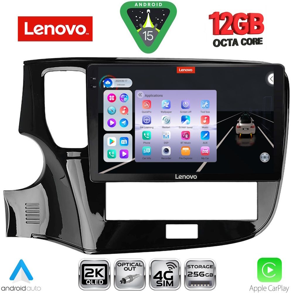 SSZ12440_15 LENOVO SSZ 12440_CPA (10inc) MULTIMEDIA TABLET for MITSUBISHI OUTLANDER mod. 2020-2022 - Image 1