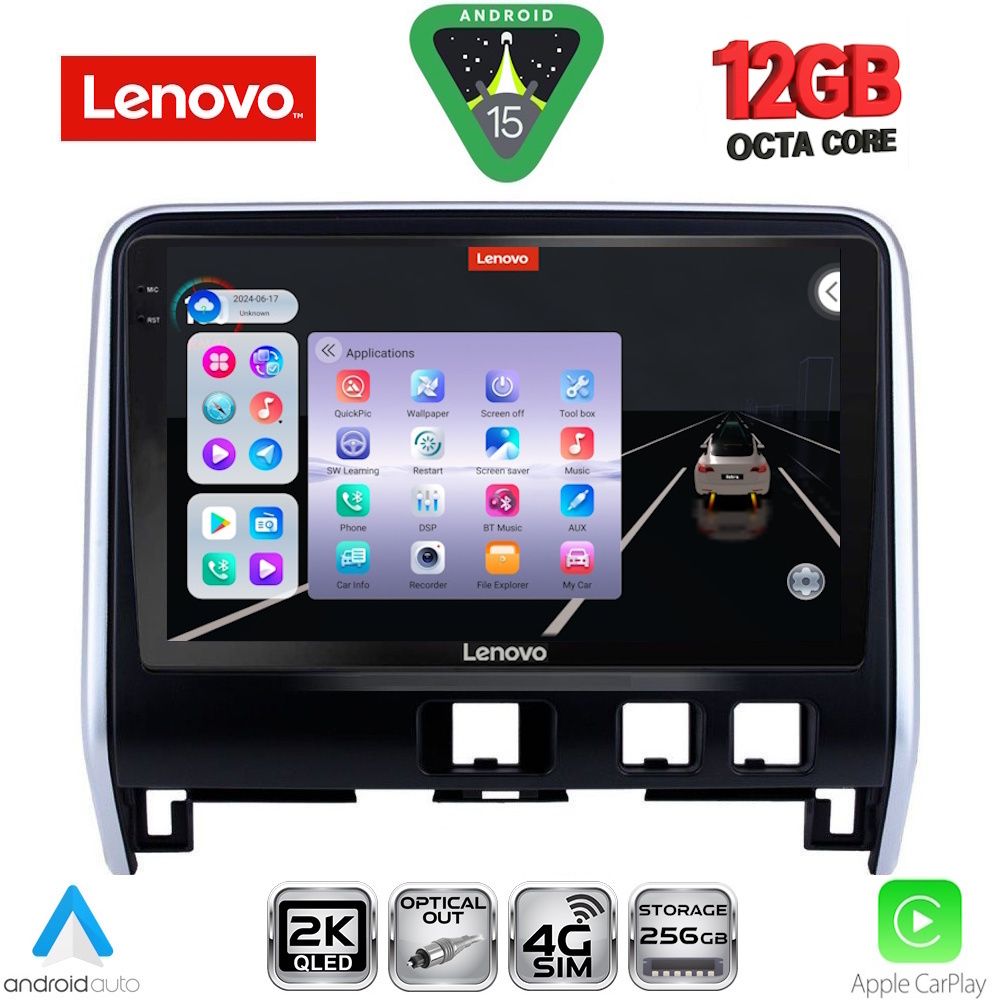 SSZ12471_15 LENOVO SSZ 12471_CPA (10inc) MULTIMEDIA TABLET for NISSAN SERENA mod. 2016-2022 - Image 1