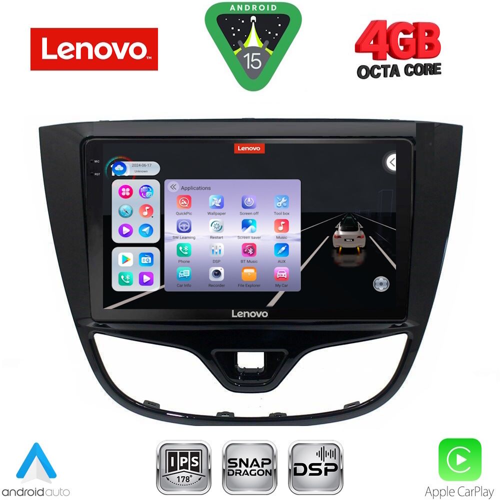 SSZ12489_15 LENOVO SSZ 12489_CPA (10inc) MULTIMEDIA TABLET for OPEL KARL mod. 2014-2019 - Image 1