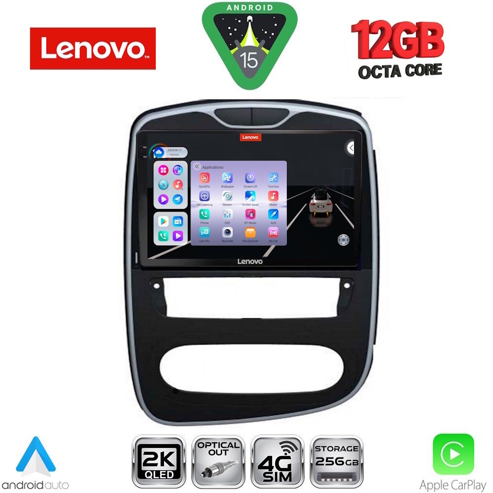 SSZ12545_15 LENOVO SSZ 12545_CPA (10inc) MULTIMEDIA TABLET for RENAULT CLIO mod. 2016-2019 - Image 1