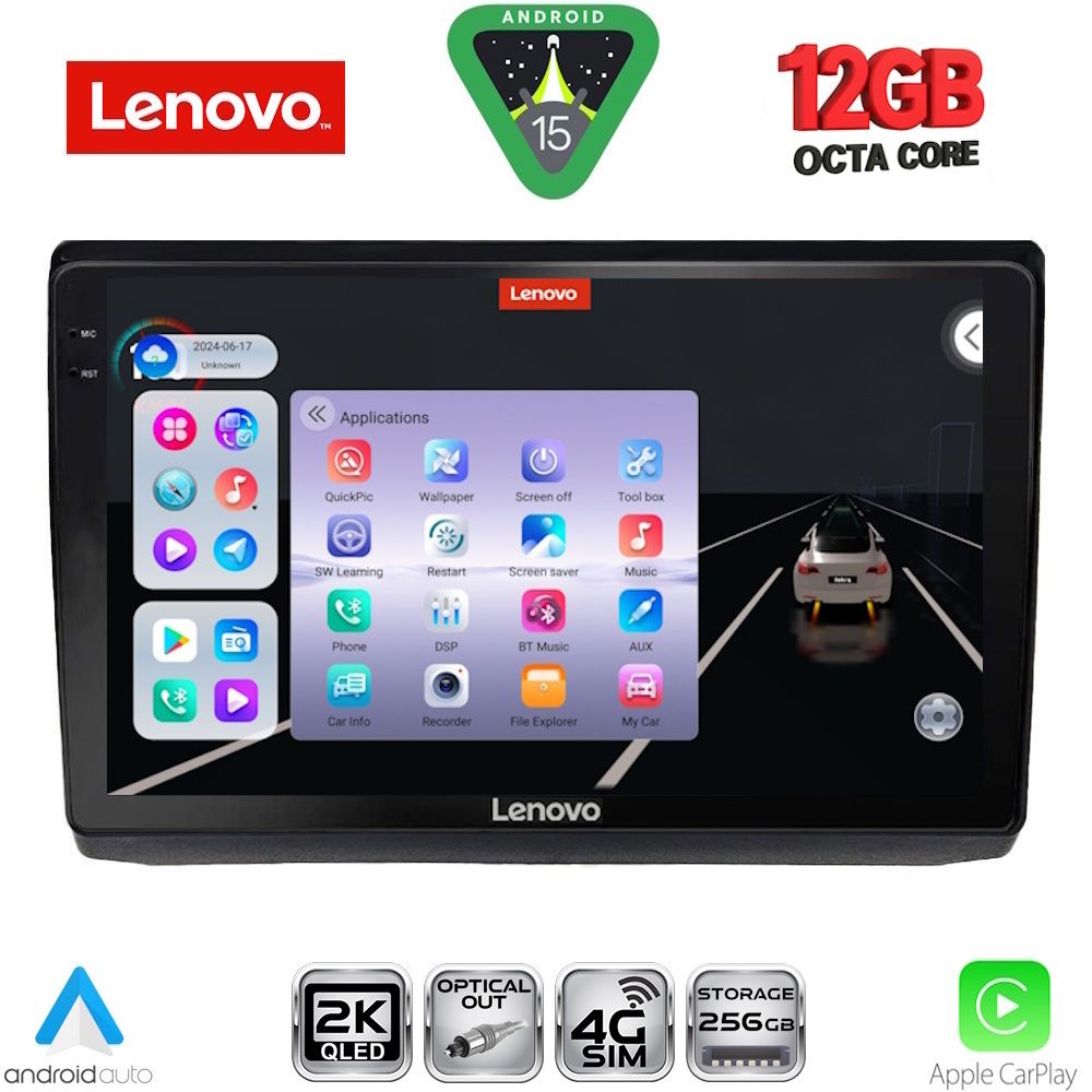 SSZ12558_15 LENOVO SSZ 12558A_CPA (10inc) MULTIMEDIA TABLET for OPEL VIVARO – RENAULT TRAFIC - NISSAN PRIMASTAR mod. 2004-2015 - Image 1