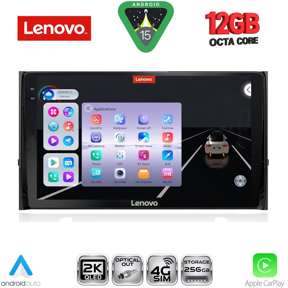 SSZ12584_15 LENOVO SSZ 12584_CPA (10inc) MULTIMEDIA TABLET for SKODA KAROQ - KODIAQ mod. 2016-2024 - Image 1