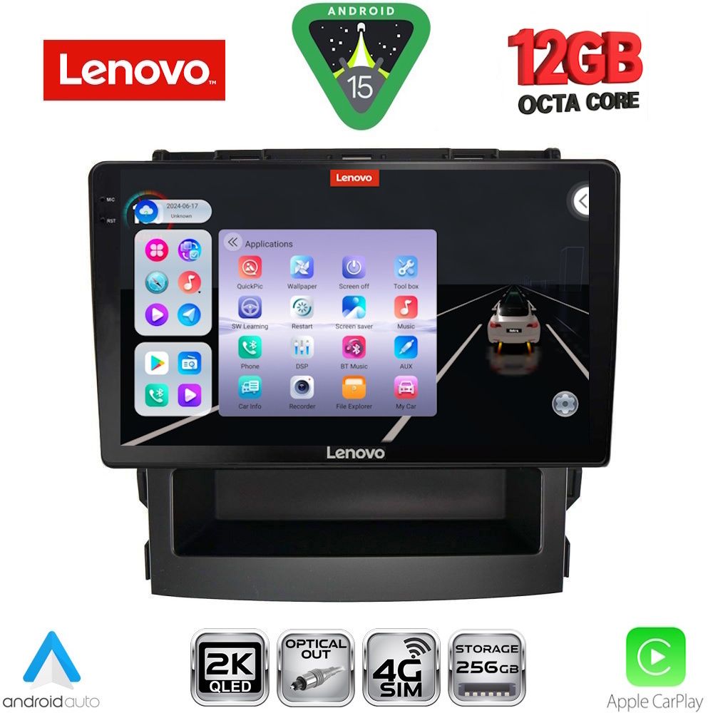 SSZ12664_15 LENOVO SSZ 12664_CPA (9inc) MULTIMEDIA TABLET for SUBARU FORESTER - IMPREZA mod. 2019-2025 - Image 1