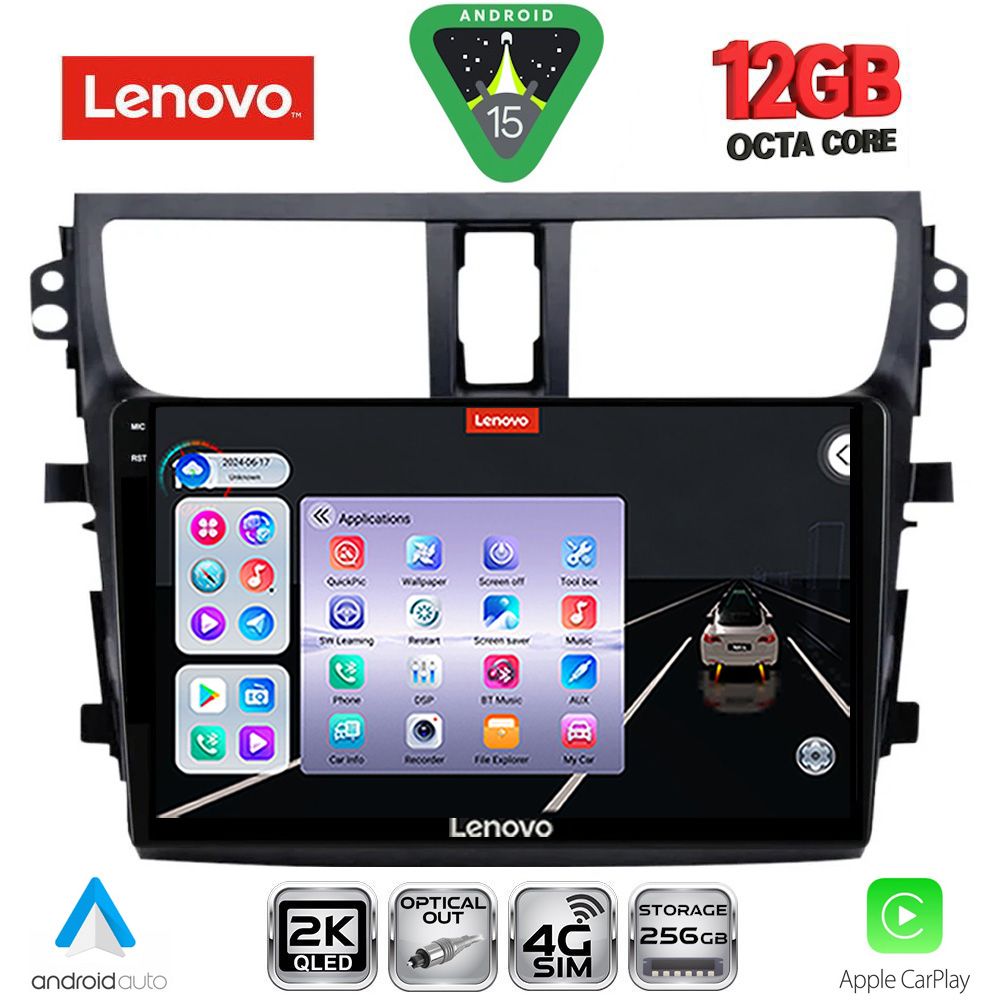 SSZ12674_15 LENOVO SSZ 12674_CPA (9inc) MULTIMEDIA TABLET for SUZUKI CELERIO mod. 2015-2021 - Image 1