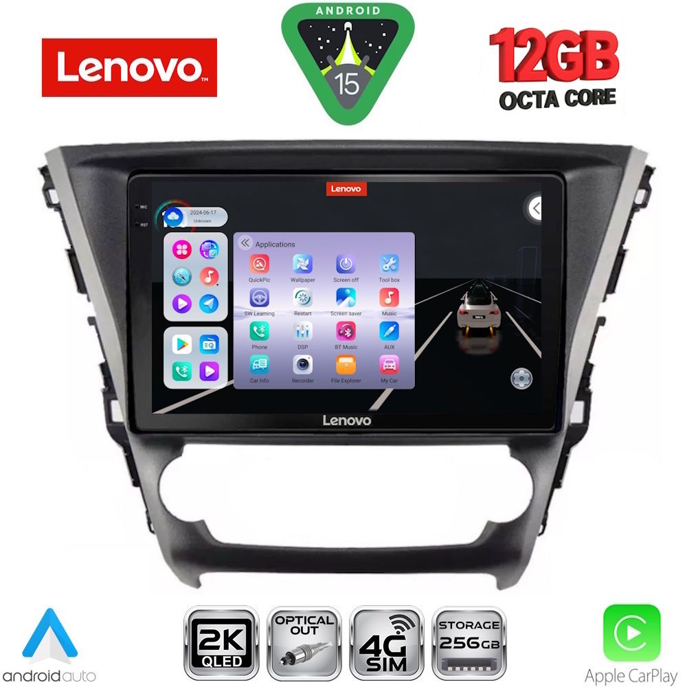 SSZ12706_15 LENOVO SSZ 12706_CPA (10inc) MULTIMEDIA TABLET for TOYOTA AVENSIS mod. 2016-2019 - Image 1