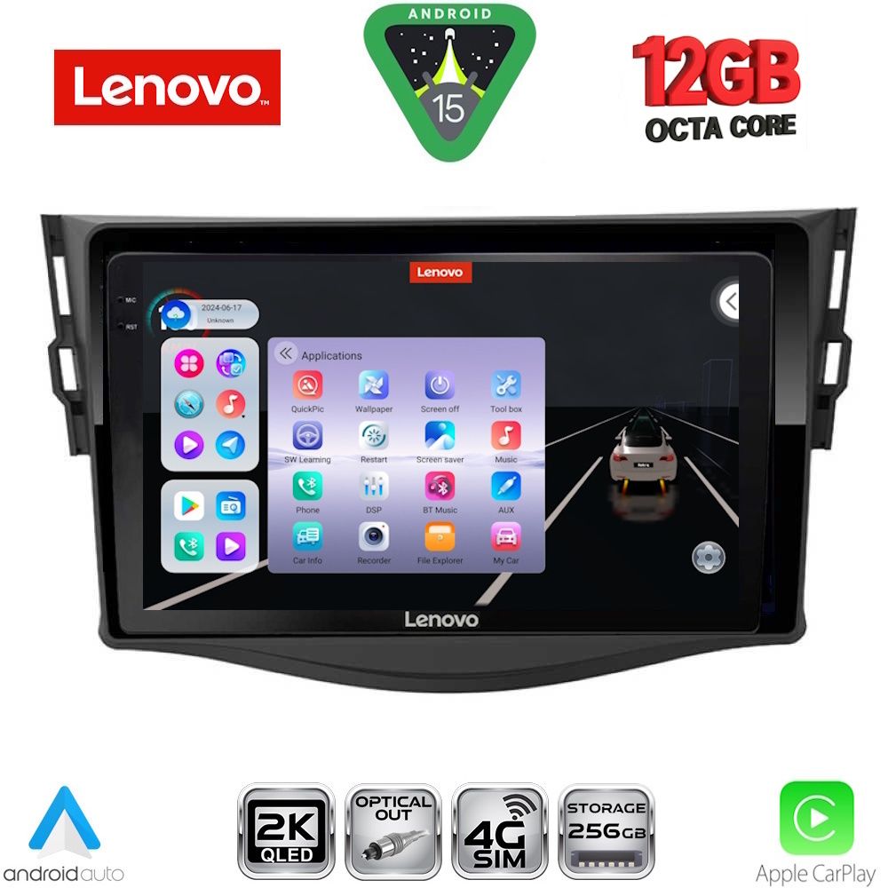 SSZ12731_15 LENOVO SSZ 12731_CPA (9inc) MULTIMEDIA TABLET for TOYOTA RAV 4 mod. 2006-2012 - Image 1