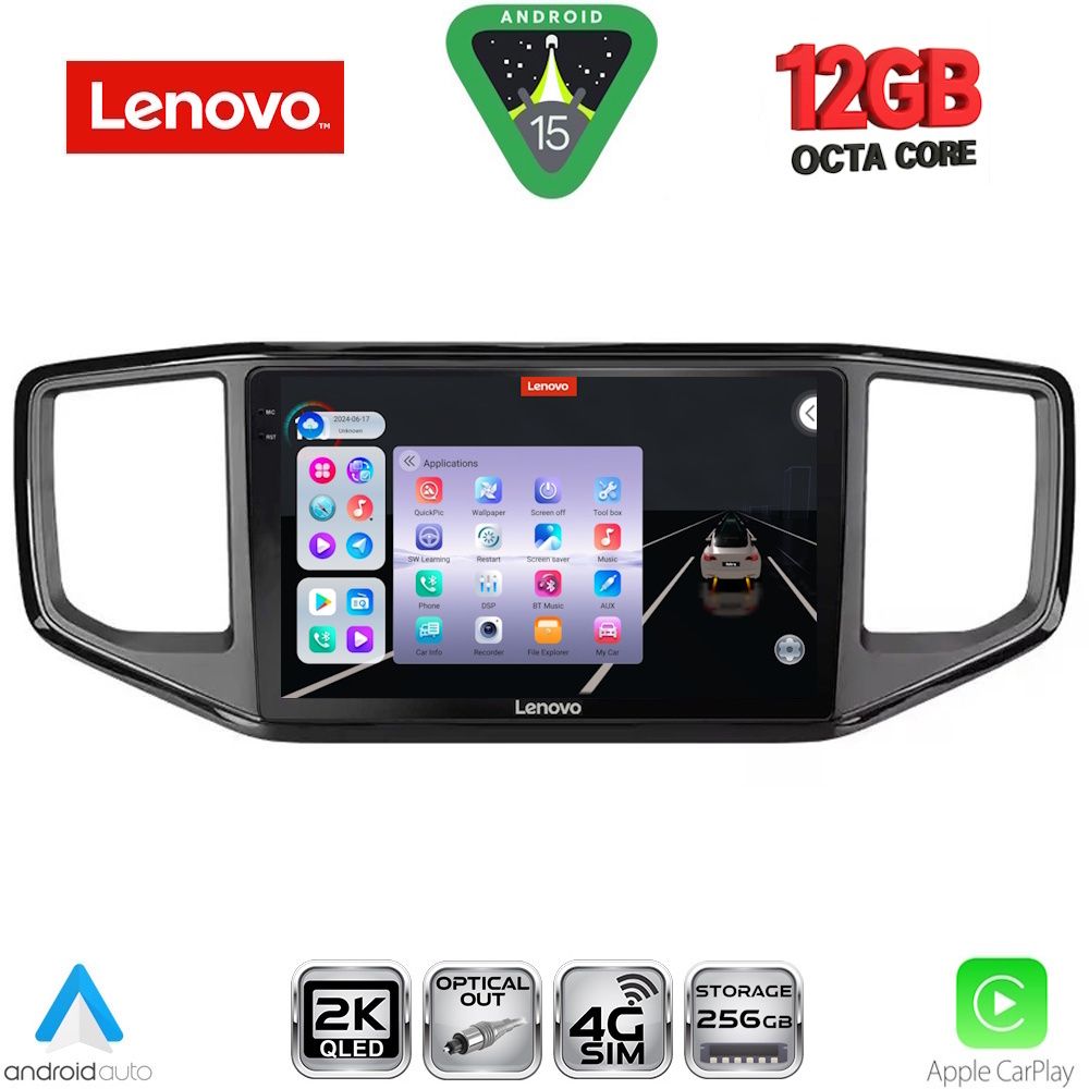 SSZ12754_15 LENOVO SSZ 12754_CPA (9inc) MULTIMEDIA TABLET for VW AMAROK mod. 2017-2022 - Image 1