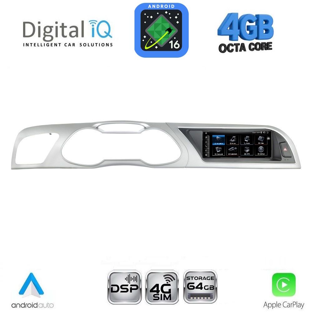 TPG15919-16 DIGITAL IQ TPG 15919_CPA (8.8inc) MULTIMEDIA SYSTEM for AUDI A4 mod. 2012-2016 - Image 1