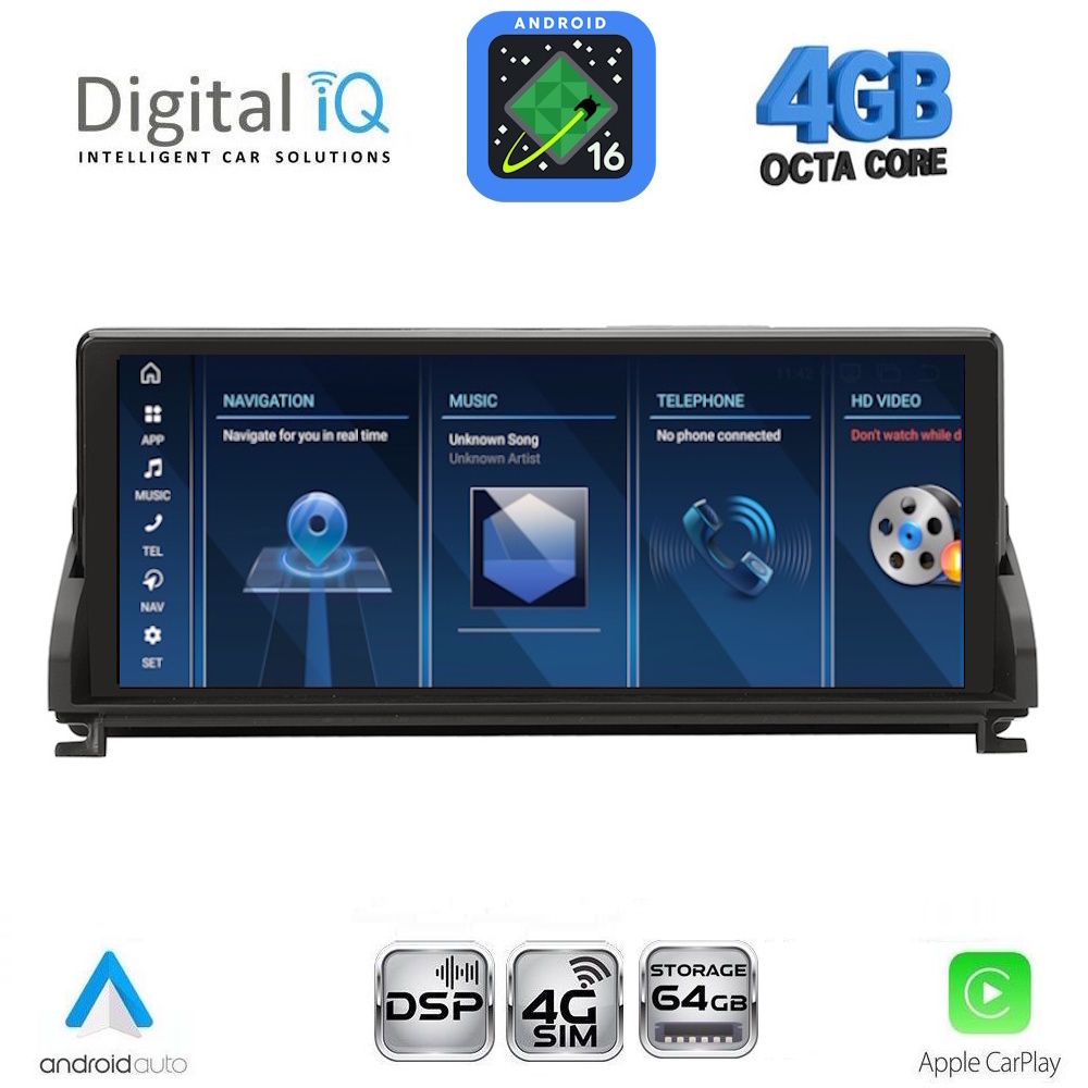 TPG15945_16 DIGITAL IQ TPG 15945_CPA (10.25inc) (CIC) MULTIMEDIA SYSTEM for BMW Z4 (E89) mod. 2009-2016 - Image 1