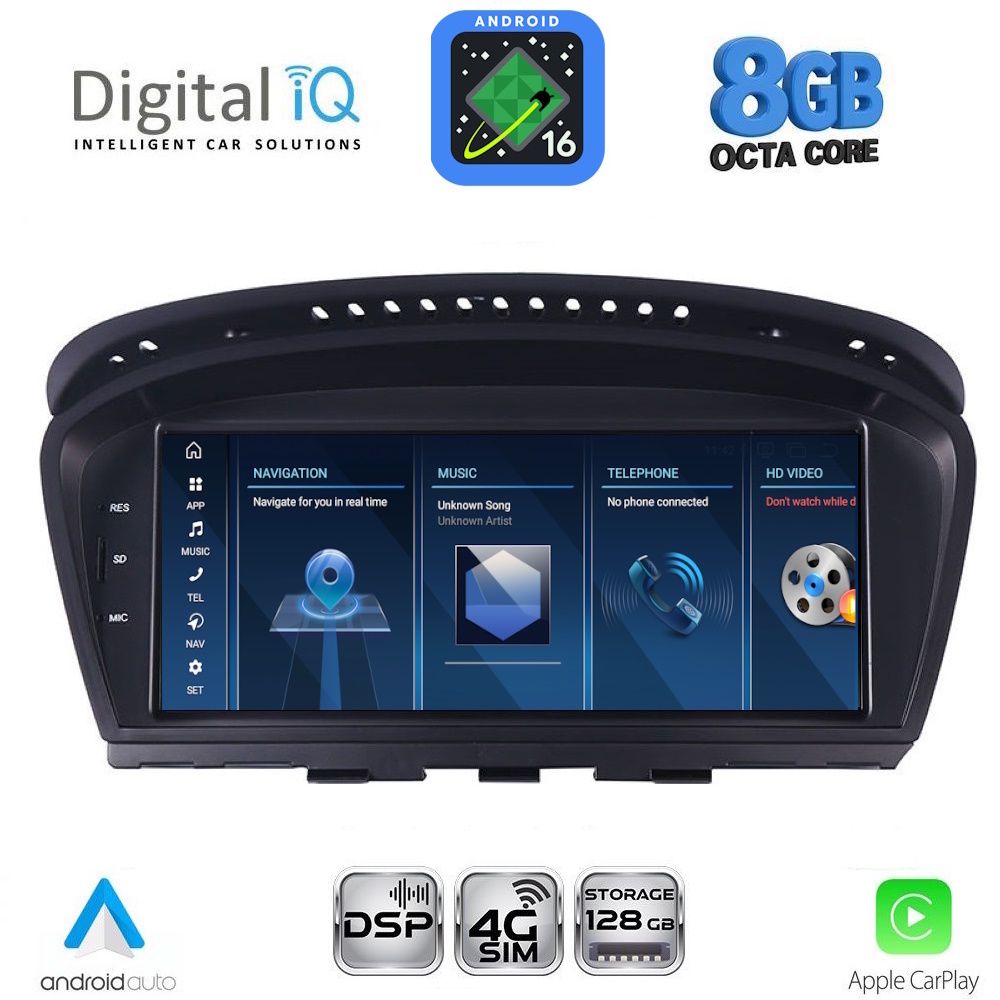 TPG16958-16 DIGITAL IQ TPG 16958_CPA (8.8'') (CCC) MULTIMEDIA SYSTEM for BMW S.5 (E60) mod. 2003-2008 - Image 1