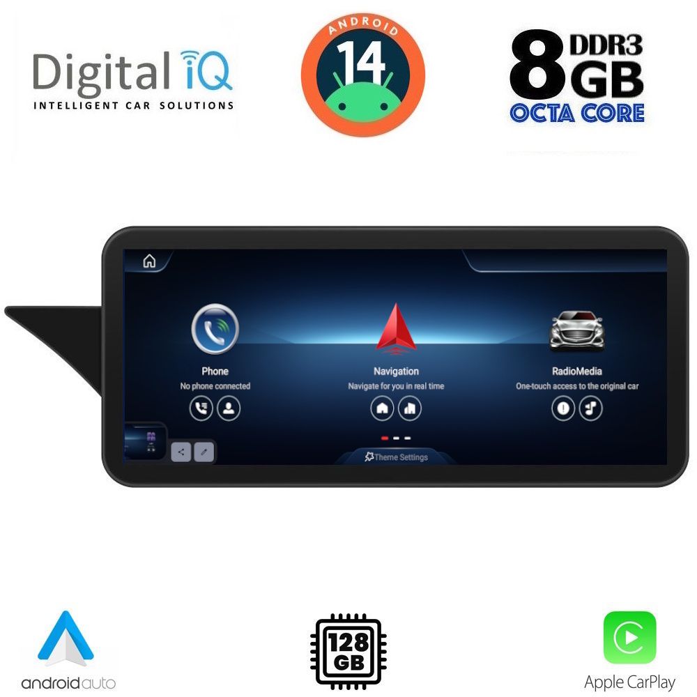 TPK17995-141 DIGITAL IQ TOP 17996_CPA (12.3") (NTG 4.5) MULTIMEDIA SYSTEM for MERCEDES GLK (X204) mod. 2013-2016 - Image 1