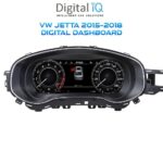 DIGITAL IQ DYL 739_DC (10.25") DIGITAL INSTRUMENT CLUSTER for VW JETTA mod. 2015-2018 with HDMI input