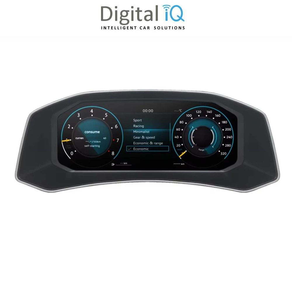 VW_TROCK_2017_2025_DYL774 DIGITAL IQ DYL 774_DC (12.3") DIGITAL INSTRUMENT CLUSTER for VW T-ROC mod. 2017-2025 with HDMI input - Image 1