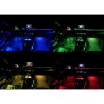 DIQ AMBIENT AUDI A4L LASER (8W) mod. 2017-2021 (Digital iQ Ambient Light for Audi A4L mod. 2017-2025, 26 Lights) - Image 3