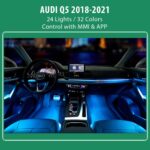 DIQ AMBIENT AUDI Q5 (FY) (Digital iQ Ambient Light for Audi Q5 mod. 2017-2024 with 24 Lights) - Image 2