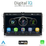 DIGITAL IQ BLA 080_CPA (9" DECK) MULTIMEDIA LINUX SYSTEM for VW – SKODA – SEAT mod. 2004-2014
