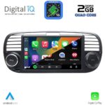 DIGITAL IQ BLD 265BL_CPA (7" DECK) MULTIMEDIA SYSTEM for FIAT 500 mod. 2007-2015 (BLACK) - Image 2