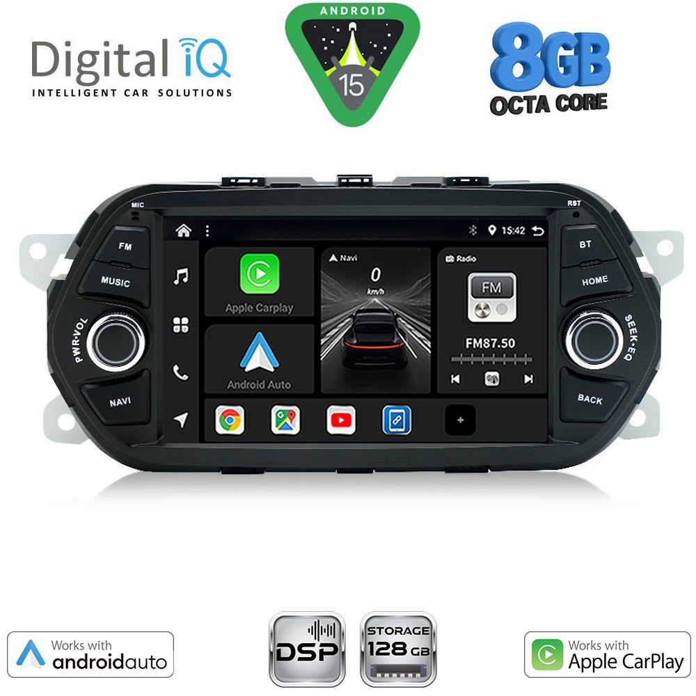 BLF756_15 DIGITAL IQ BXF 756_CPAA (7" DECK) MULTIMEDIA SYSTEM for FIAT TIPO mod. 2015-2023 - Image 1