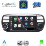 DIGITAL IQ BLG 465BL_CPA (7" DECK) MULTIMEDIA SYSTEM for FIAT 500 mod. 2007-2015 (BLACK) - Image 3