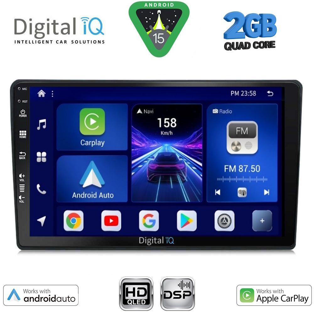BXC3020_15 DIGITAL IQ BXC 3020_CPAA (9inc) MULTIMEDIA TABLET for ALFA ROMEO 159 – SPIDER – BRERA mod. 2004-2012 - Image 1