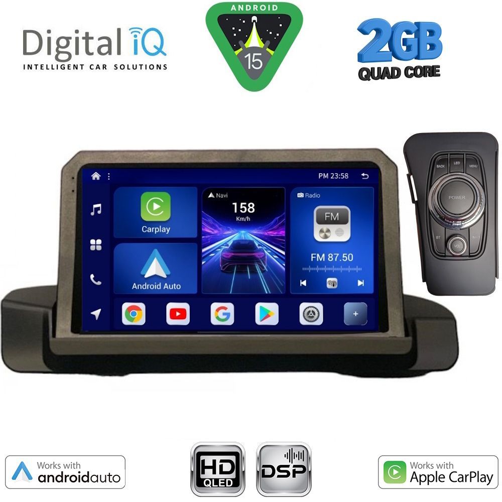 BXC3044_15 DIGITAL IQ BXC 3044_CPAA (9inc) MULTIMEDIA TABLET for BMW S.3 (E90-91-92) mod. 2005-2012 - Image 1