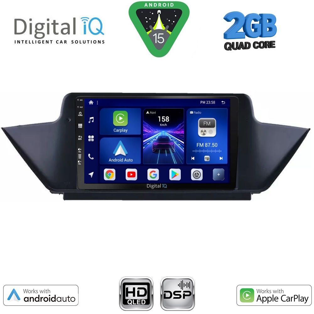 BXC3056_15 DIGITAL IQ BXC 3056_CPAA (10inc) MULTIMEDIA TABLET for BMW X1 mod. 2009-2015 - Image 1