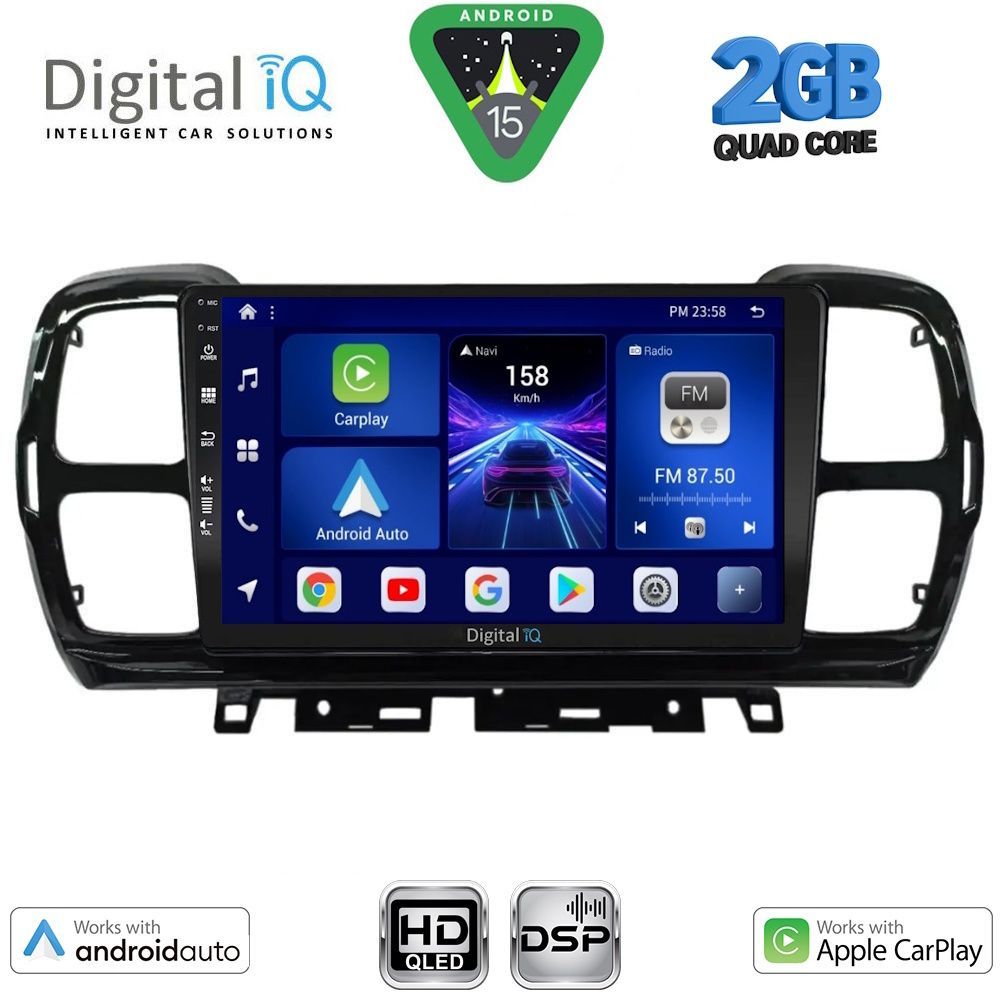 BXC3088_15 DIGITAL IQ BXC 3088_CPAA (9inc) MULTIMEDIA TABLET for CITROEN C5 AIRCROSS mod. 2017-2021 - Image 1