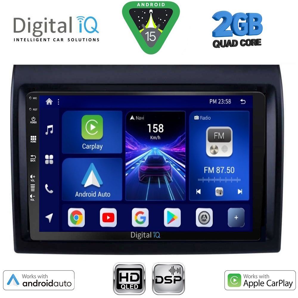 BXC3140_15 DIGITAL IQ BXC 3140_CPAA (9inc) MULTIMEDIA TABLET for FIAT DUCATO mod. 2006-2011 - Image 1