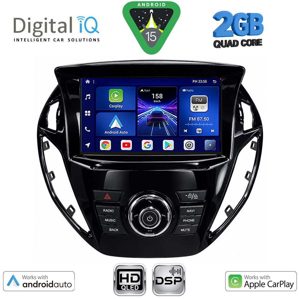 BXC3150n_15 DIGITAL IQ BXC 3150_CPAA (9inc) MULTIMEDIA TABLET for FORD B-MAX mod. 2012-2017 - Image 1