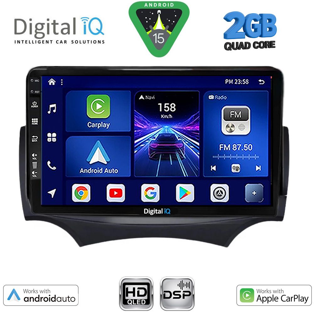 BXC3167A_15 DIGITAL IQ BXC 3167A_CPAA (9inc) MULTIMEDIA TABLET for FORD KA mod. 2008-2014 - Image 1